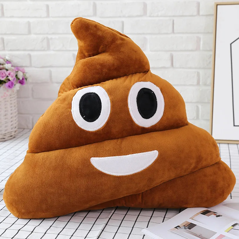 Funny Poop Plush Stuffed Doll Toy Christmas, Birthday Halloween Children Gifts Strange Poop Pillow