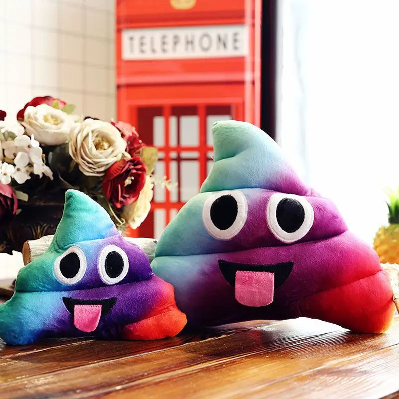 Funny Poop Plush Stuffed Doll Toy Christmas, Birthday Halloween Children Gifts Strange Poop Pillow