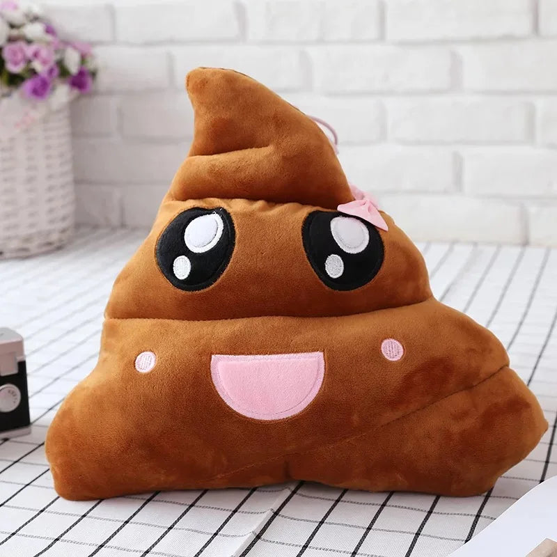 Funny Poop Plush Stuffed Doll Toy Christmas, Birthday Halloween Children Gifts Strange Poop Pillow