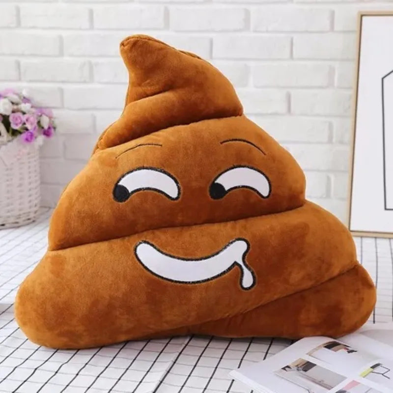 Funny Poop Plush Stuffed Doll Toy Christmas, Birthday Halloween Children Gifts Strange Poop Pillow