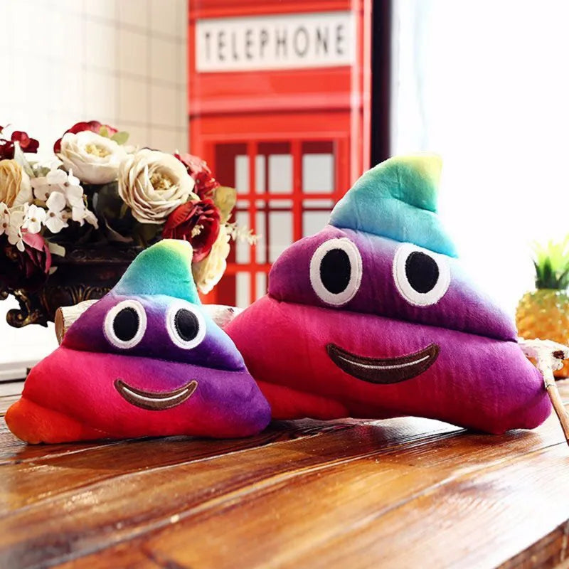Funny Poop Plush Stuffed Doll Toy Christmas, Birthday Halloween Children Gifts Strange Poop Pillow