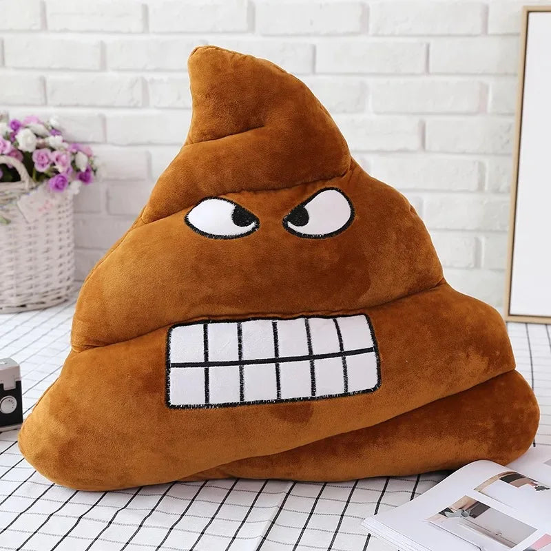 Funny Poop Plush Stuffed Doll Toy Christmas, Birthday Halloween Children Gifts Strange Poop Pillow