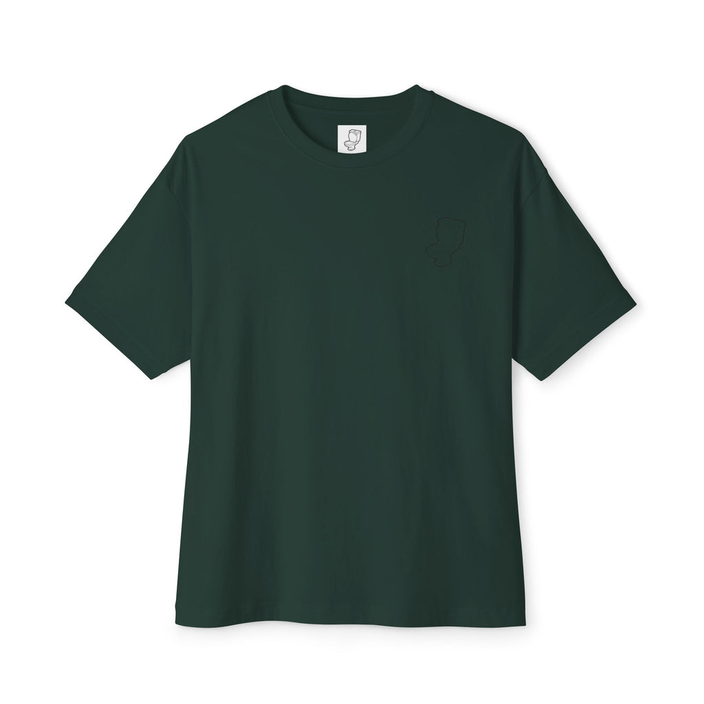 “Flush It” Tee, For absolute Gigachads And Legends, Oversized (like your mom)