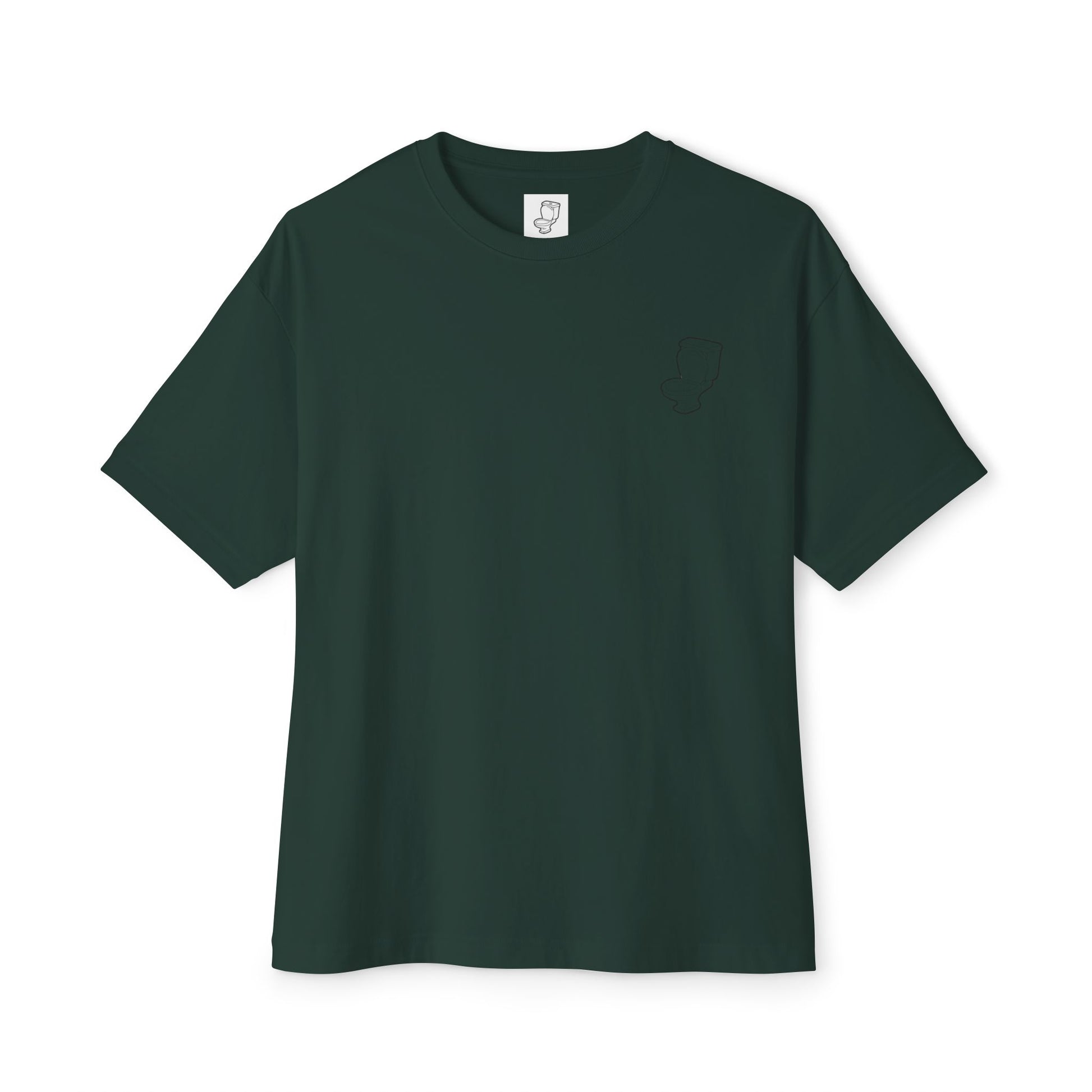 “Flush It” Tee, For absolute Gigachads And Legends, Oversized (like your mom)