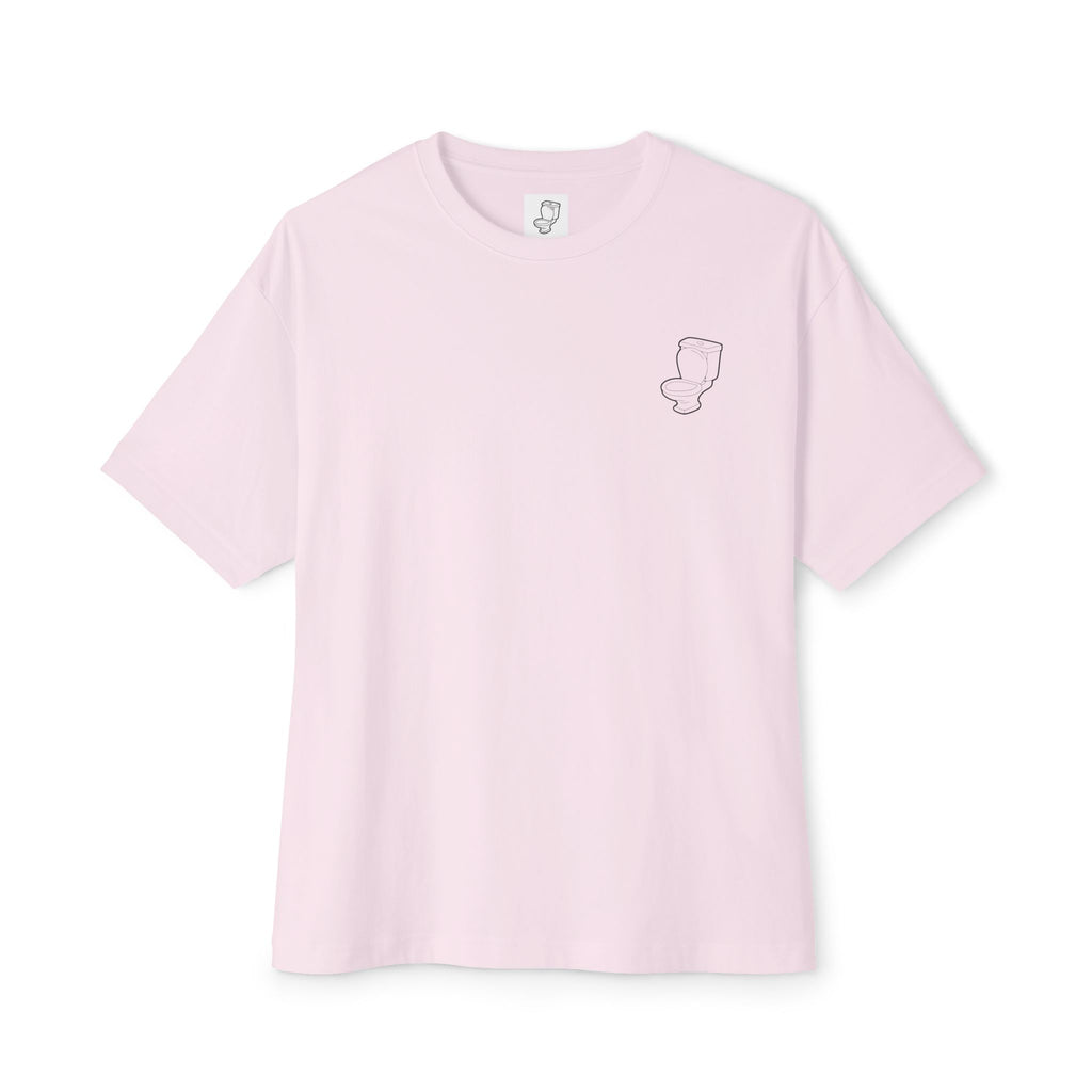 “Flush It” Tee, For absolute Gigachads And Legends, Oversized (like your mom)